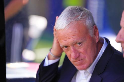 Reacția lui Didier Deschamps, după debutul cu dreptul la Mondial // foto: Imago