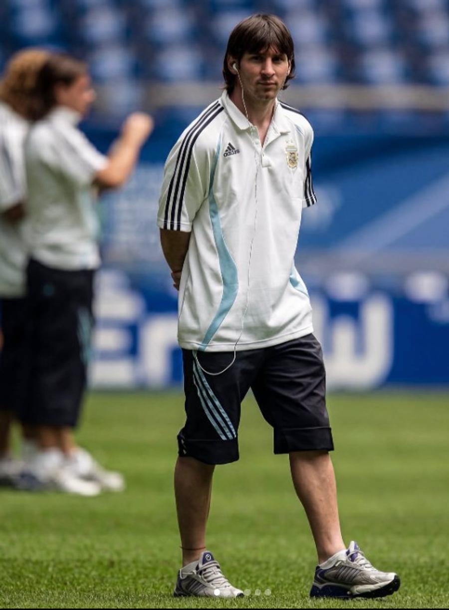 Lionel Messi, la CM 2006, primul său turneu final cu naționala Argentinei / Foto: X Instagram leomessi După 20 de ani. Moștenirea lui Messi