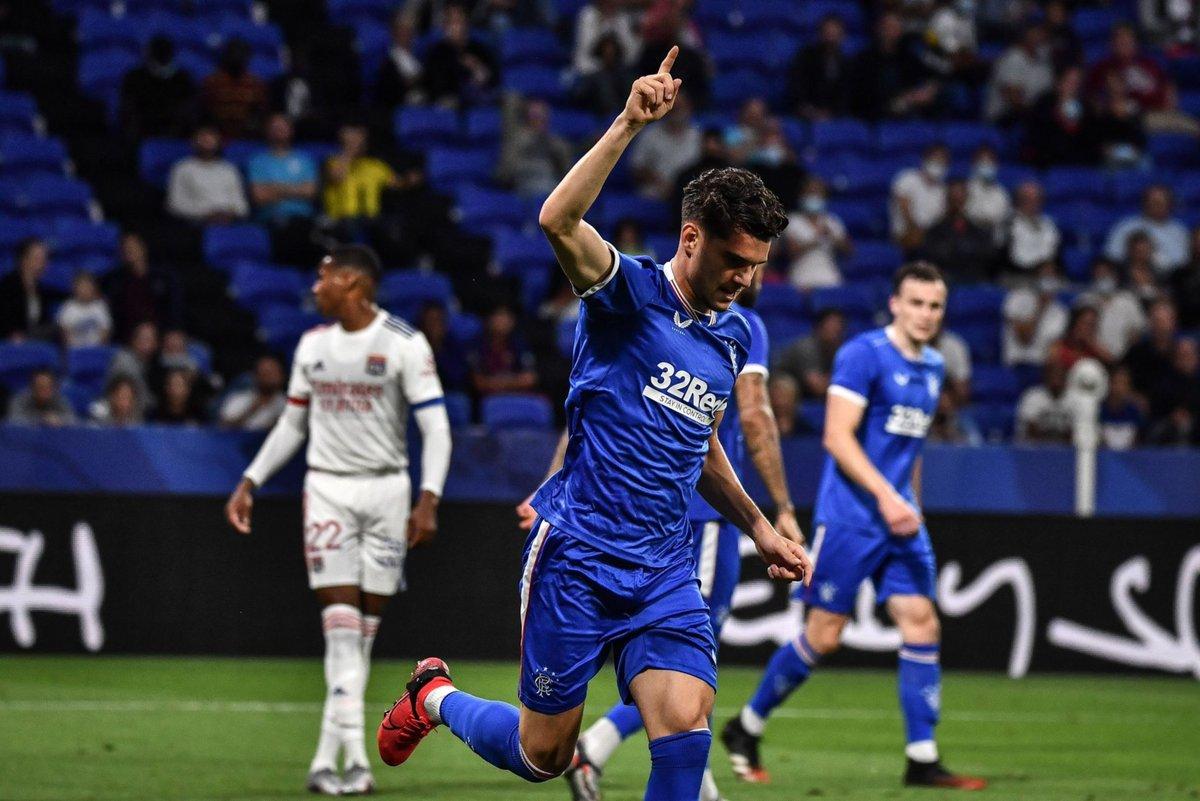 FOTO Ianis Hagi în Rangers - Lyon 16.07.2020