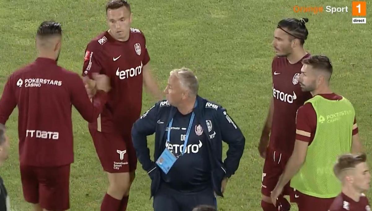 FOTO CFR Cluj - Rapid, penalty cu VAR la ultima fază 16.07.2022