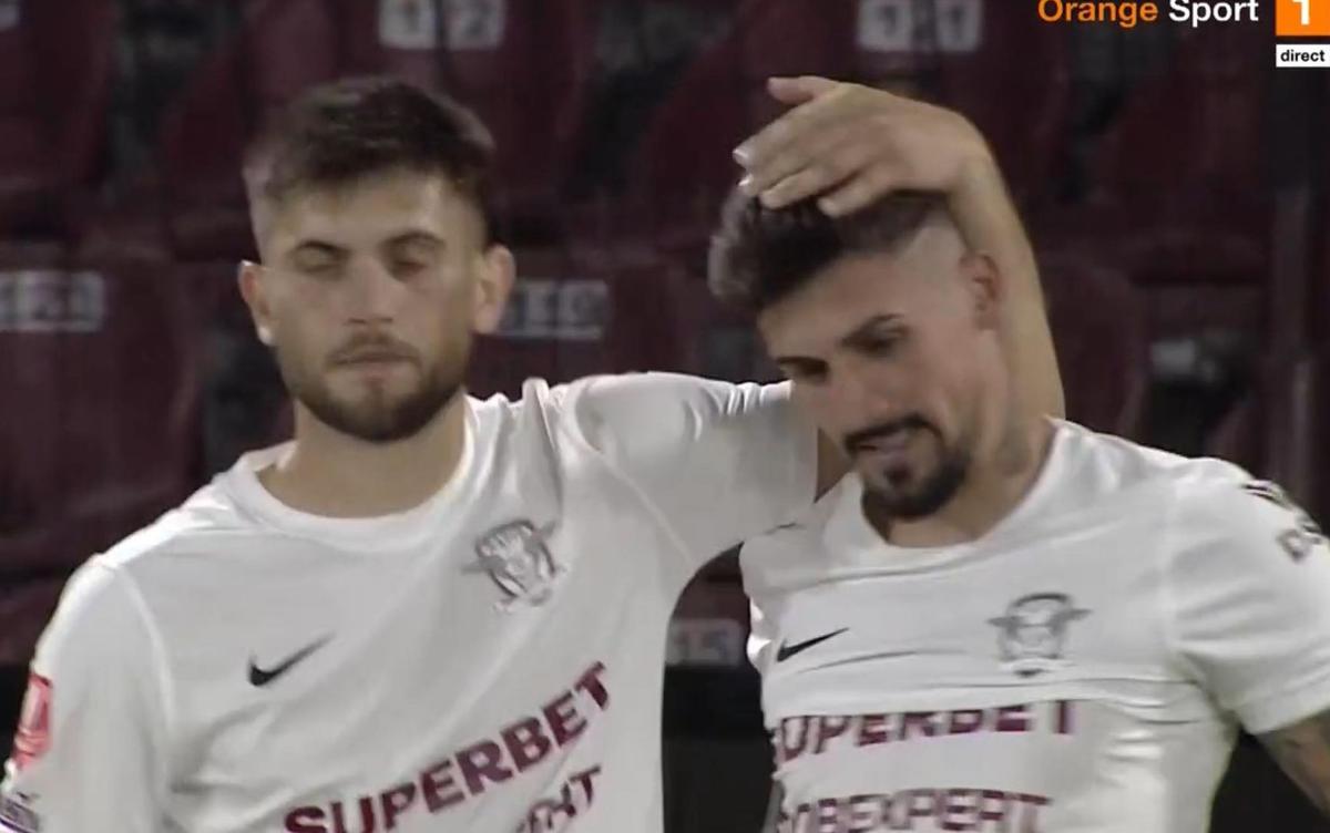 FOTO CFR Cluj - Rapid, penalty cu VAR la ultima fază 16.07.2022