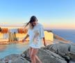 Imagini spectaculoase din vacanța Simonei Halep + comentariu cu 4 semne de exclamare de la Mouratoglou :D