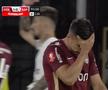 Final-thriller în CFR Cluj - Rapid! Giuleștenii ratează un penalty dictat cu ajutorul VAR, la ultima acțiune