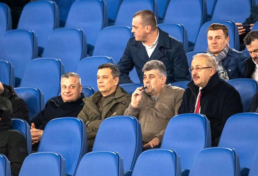 Ioan Varga, Sorin Grindeanu, Marcel Ciolacu și Vasile Dîncu, prezenți la Lazio - CFR Cluj Declarația începutului de campionat: „Serviciile lucrează pentru CFR Cluj”
