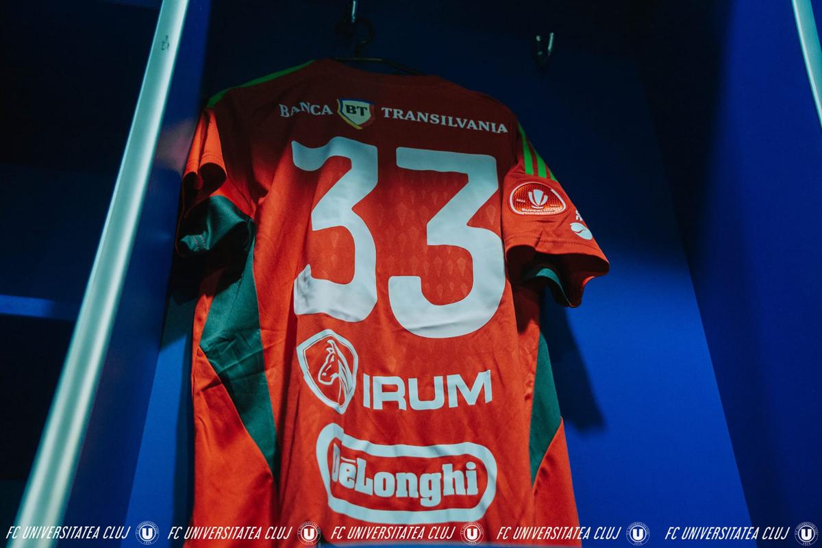 U Cluj, primul meci după schimbarea la nivelul sponsorului + moment special pregătit de Petrolul