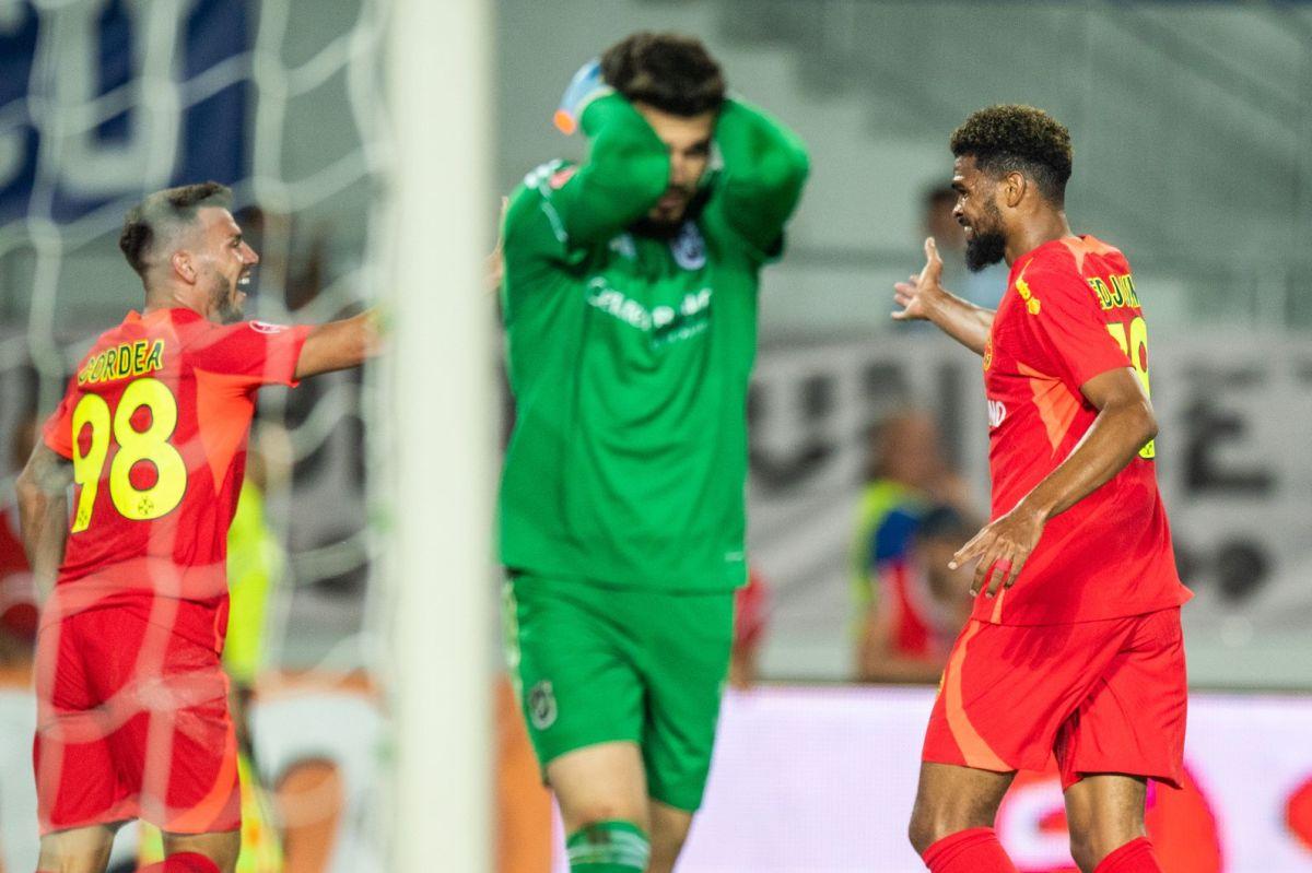 Sperietură pentru FCSB! Darius Olaru, înlocuit în prelungirile primei reprize