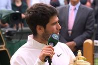 Carlos Alcaraz, pus pe glume după triumful de la Wimbledon » Mesaj către Regele Spaniei: „E a doua oară...”