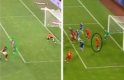 Prima mare controversă a sezonului din SuperLigă » Faze identice, decizii total opuse în meciurile lui FCSB și Rapid