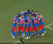Golul de 4-0 al lui Miculescu din FCSB - Virtus. Captură: Voyo