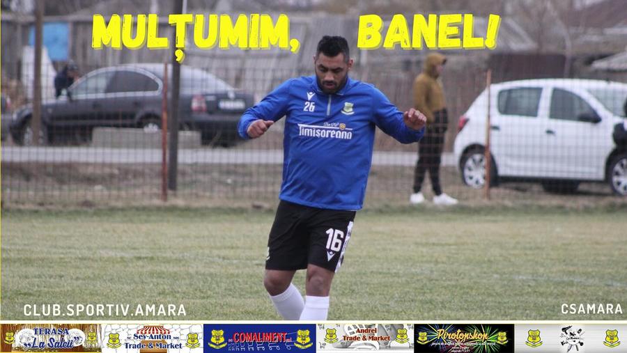 Bănel Nicoliță / CS Amara (Facebook) Bănel Nicoliță, ofertă din Liga 3