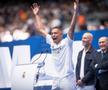 Kylian Mbappe, la prezentarea la Real Madrid/ foto Imago Images