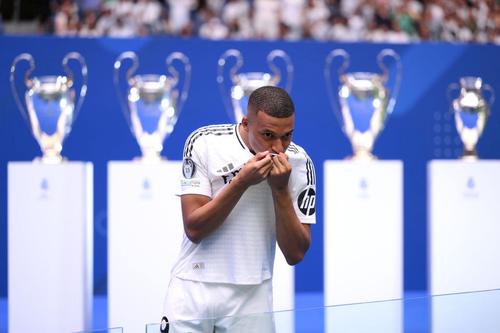 Geestul cu care Kylian Mbappe i-a cucerit pe fanii Realului / foto Guliver/GettyImages