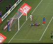 Golul de 4-0 al lui Miculescu din FCSB - Virtus. Captură: Voyo