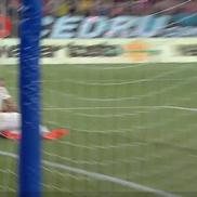 Golul de 4-0 al lui Miculescu din FCSB - Virtus. Captură: Voyo