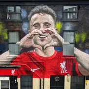 Mural Diogo Jota în Liverpool / Foto: site Liverpool