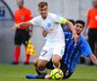 Darius Olaru, în Inter D’Escaldes - FCSB / FOTO: Facebook @FCSB