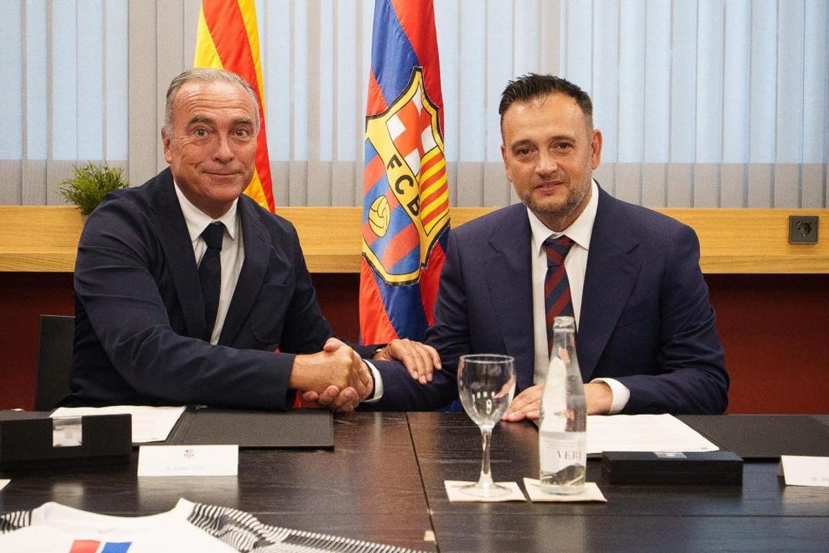 Parteneriat Chindia Târgoviște și Barcelona / foto: Facebook