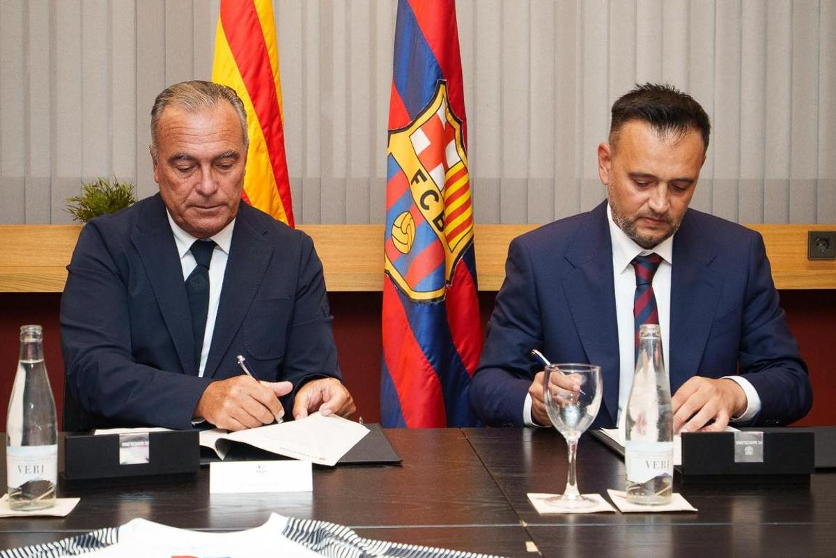 Parteneriat Chindia Târgoviște și Barcelona / foto: Facebook
