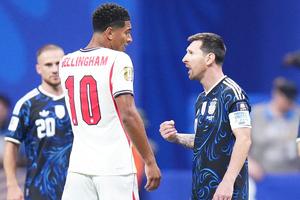 Bellingham l-a provocat pe Messi în timpul meciului, iar la final a dezvăluit despre ce au discutat