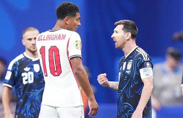 Bellingham l-a provocat pe Messi în timpul meciului, iar la final a dezvăluit despre ce au discutat