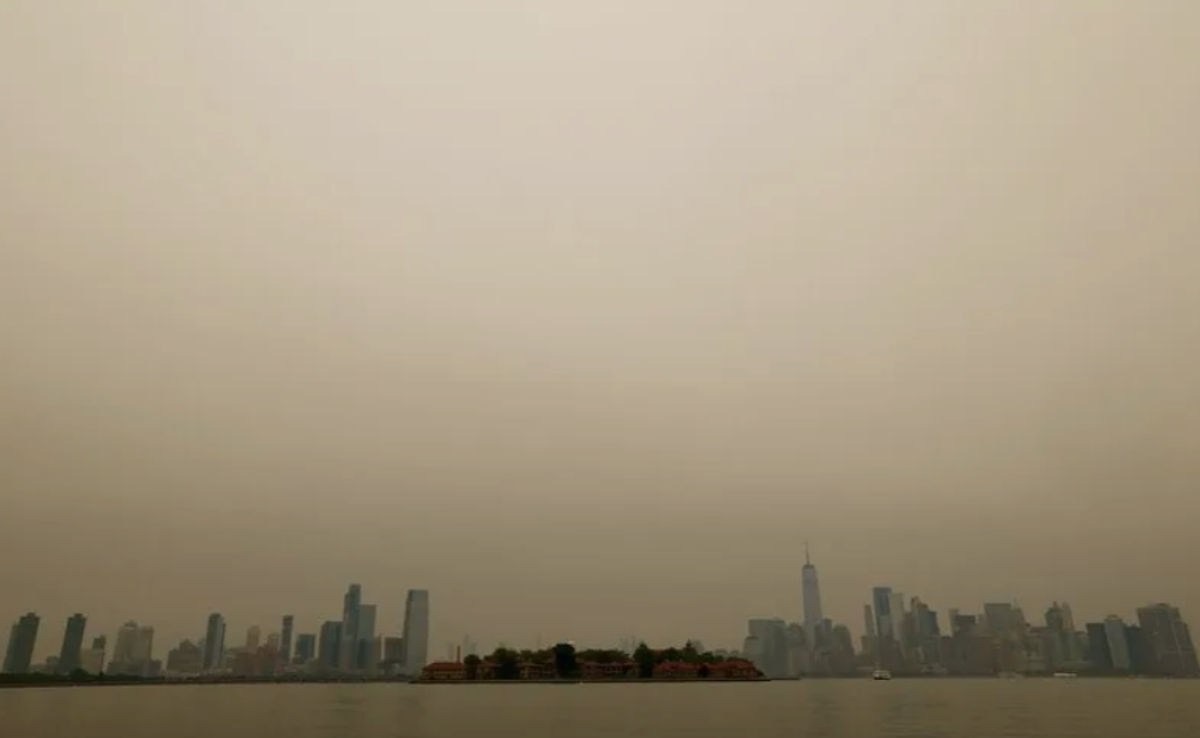 New York, orașul finalei Cupei Mondiale 2026, învăluit în fum din cauza incendiilor din Canada