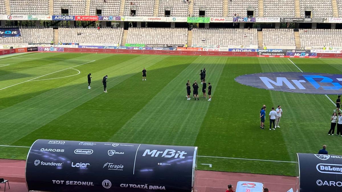 Înainte de U Cluj - Dinamo Kiev