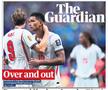 „Over and out” (referință la expresia „am terminat și închid”) - The Guardian