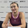 Paula Badosa după ce s-a calfiicat în sferturi de finală la Iași Open FOTO Roxana Fleșeru
