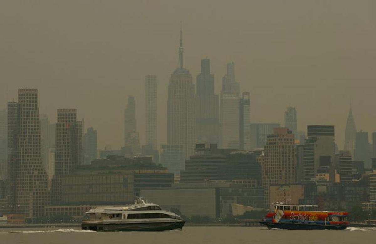 New York, orașul finalei Cupei Mondiale 2026, învăluit în fum din cauza incendiilor din Canada