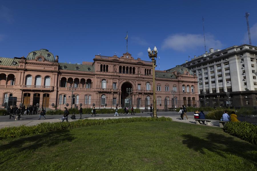 Casa Rosada, Argentina/ Foto: Imago Prietenul lui Donald Trump, președintele Javier Milei, decizie-șoc: REFUZĂ să participe la finala Campionatului Mondial, dintr-un motiv de necrezut