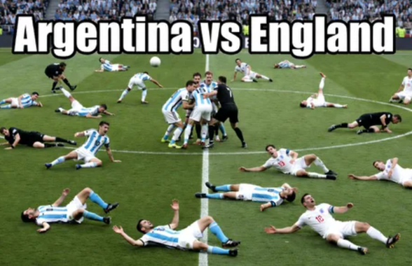 Cele mai tari meme după ce Argentina a eliminat Anglia în semifinalele Campionatului Mondial