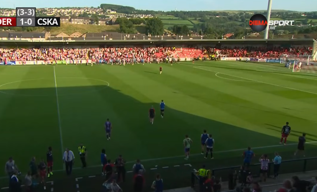 Derry City - CSKA Sofia, preliminariile Europa League