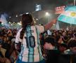 Fanii Argentinei au sărbătorit victoria împotriva Angliei