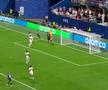 Minutul 59 - Jordan Pickford sare, Romero intră în el și-l dezechilibrează. Portarul englez cade.