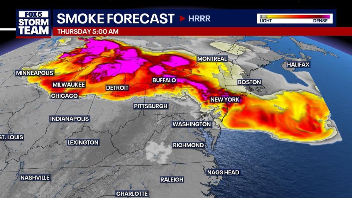 New York, orașul finalei Cupei Mondiale 2026, învăluit în fum din cauza incendiilor din Canada