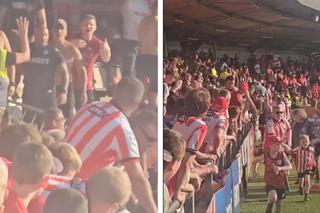 Scene îngrozitoare în timpului meciului din Europa League » În urletele copiilor speriați, suporterii au fugit pe gazon de teama ultrașilor