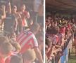 Scene îngrozitoare în timpului meciului din Europa League » În urletele copiilor speriați, suporterii au fugit pe gazon de teama ultrașilor