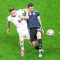 Lionel Messi, în acțiune contra Angliei // foto: Imago Images