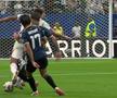 Minutul 32 - Jude Bellingham scapă de un prim atac al lui Giuliano Simeone, apoi Enzo Fernandez îi dă peste picioare.