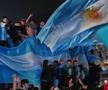 Fanii Argentinei au sărbătorit victoria împotriva Angliei