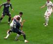 Minutul 35 - Fault dur, nesancționat, al lui Molina asupra lui Bellingham, din spate.
