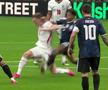 Minutul 3 - „Enzo Fernandez are o intrare întârziată la Anderson, lovindu-l cu antebrațul în ceafă”. Nici măcar cartonaș galben.