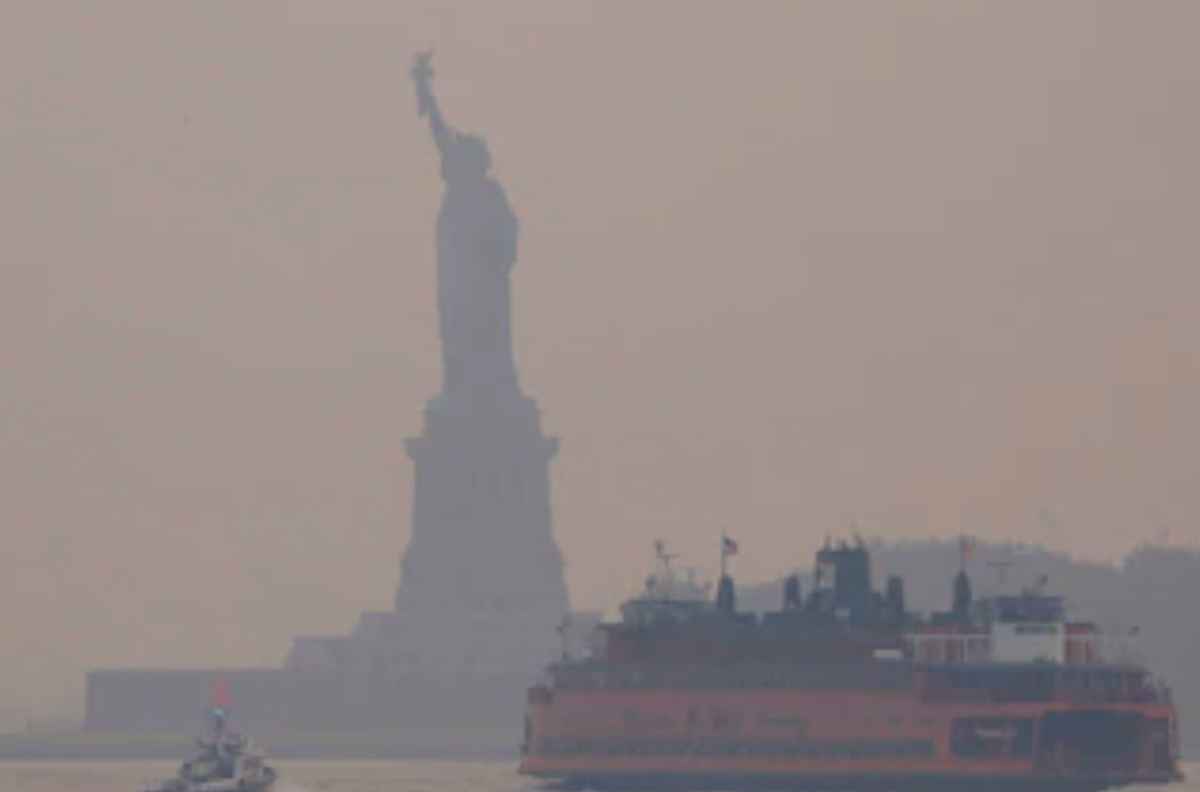 New York, orașul finalei Cupei Mondiale 2026, învăluit în fum din cauza incendiilor din Canada