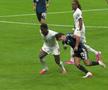Minutul 34 - Marc Guehi îi ia fața lui Giuliano Simeone, argentinianul îl lovește și cu capul și peste picioare.