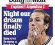 „Noaptea în care visul nostru a murit” - Daily Mail