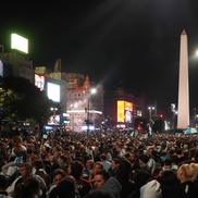 Fanii Argentinei au sărbătorit victoria împotriva Angliei
