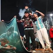Fanii Argentinei au sărbătorit victoria împotriva Angliei