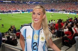 Iubita englezoaică a jucătorului argentinian a purtat tricoul sud-americanilor: „A fost o experiență nebună”