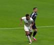 Minutul 2 - Leandro Paredes „îl împinge inutil din spate pe Jude Bellingham”.