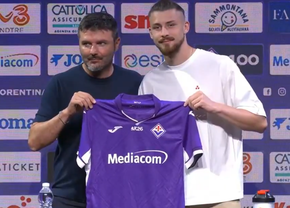 Prima conferință a lui Radu Drăgușin la Fiorentina » A fost pus față în față cu declarațiile lui Florin Manea: „Vă explic”